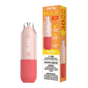 OVNS MAX 3K - PEACH BERRY