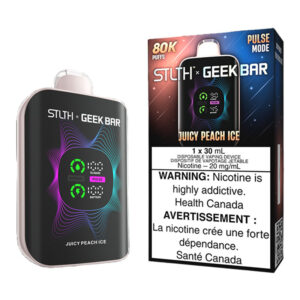 STLTH X GEEK BAR - JUICY PEACH ICE - 691584124871