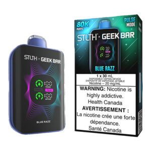STLTH X GEEK BAR - BLUE RAZZ - 691584124796