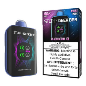 STLTH X GEEK BAR - PEACH BERRY ICE - 691584124895