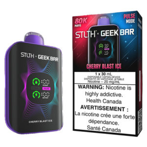 STLTH X GEEK BAR - CHERRY BLAST ICE - 691584124819