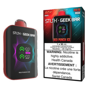 STLTH X GEEK BAR - RED PUNCH ICE - 691584124918