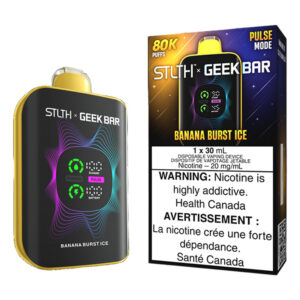 STLTH X GEEK BAR - BANANA BURST ICE - 691584124789